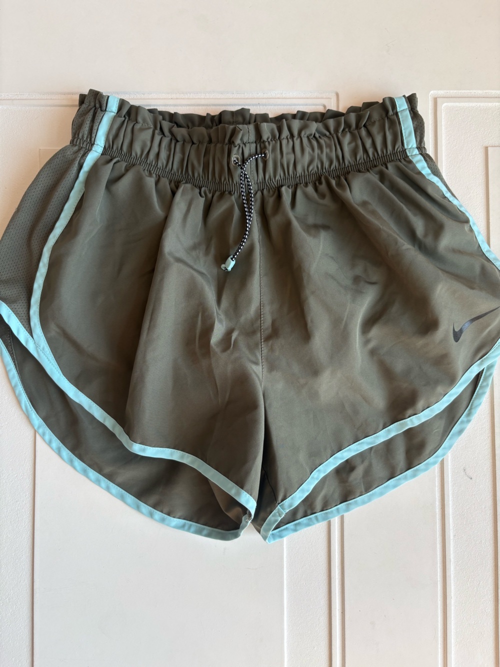 Nike Women’s Running Shorts Olive Green Size M